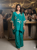 Premium gaji silk partywear cord-set.