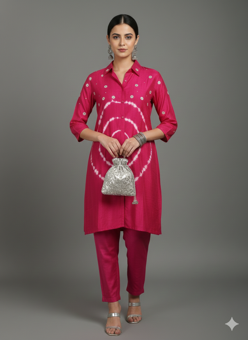 Partywear cord-set.