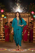 Premium Crepe Silk Dhoti Style Cord-Set